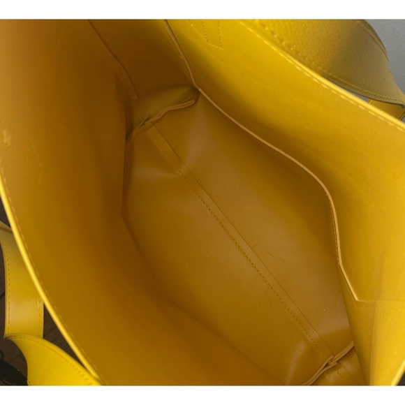Saks Fifth Avenue Bright Yellow Tote - Picture 8 of 13
